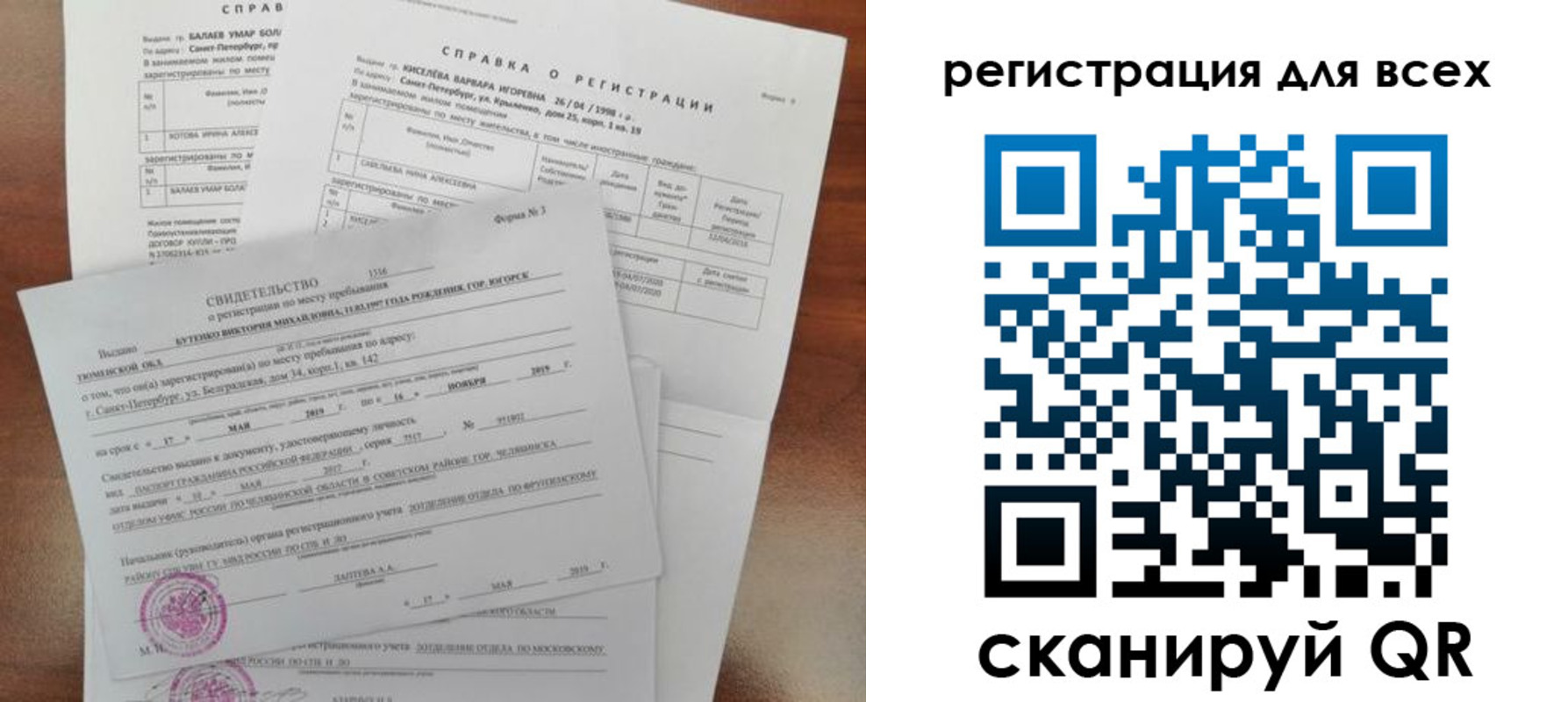 временная регистрация адрес в Нарьян-Маре